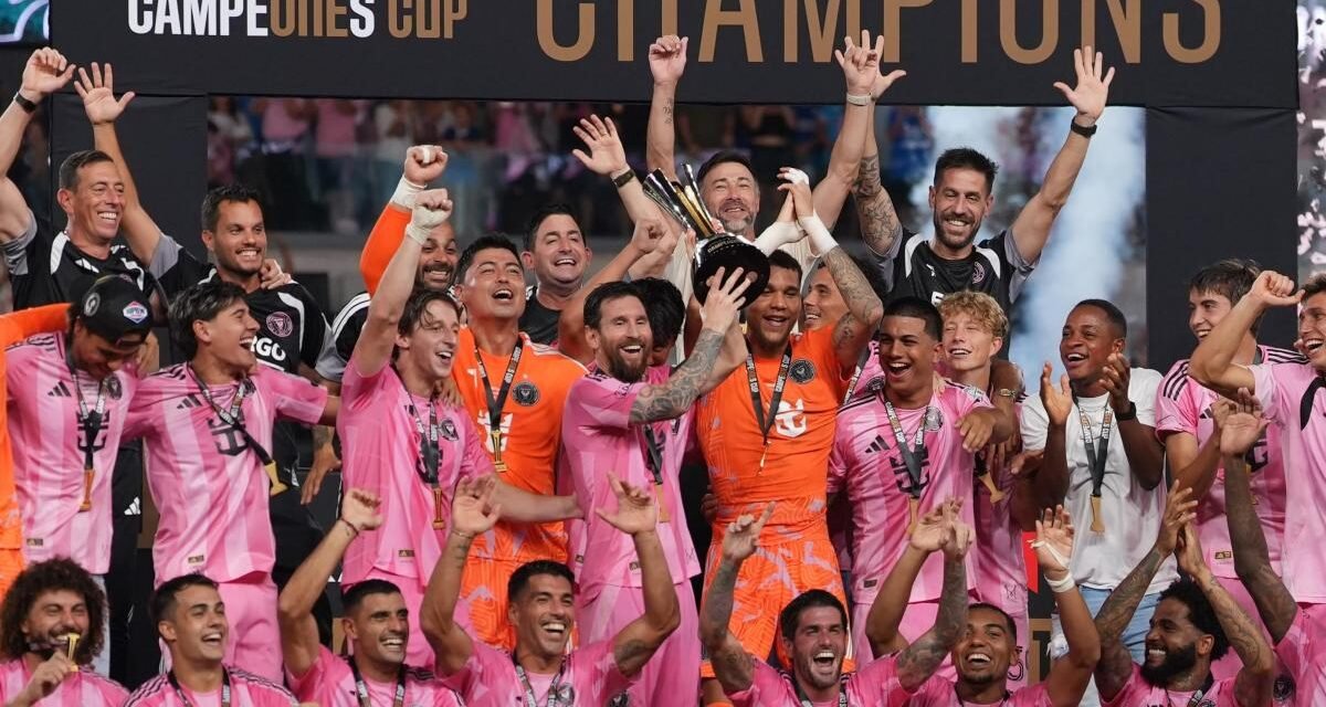 Messi alcanza los 100 goles con el Inter Miami y le da un nuevo título
