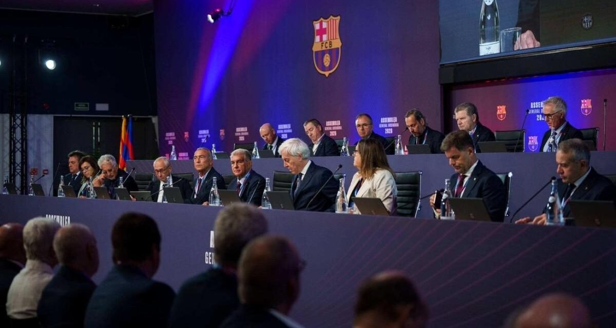 La junta del Barça no encuentra oposición para aprobar las cuentas del curso 2025/26