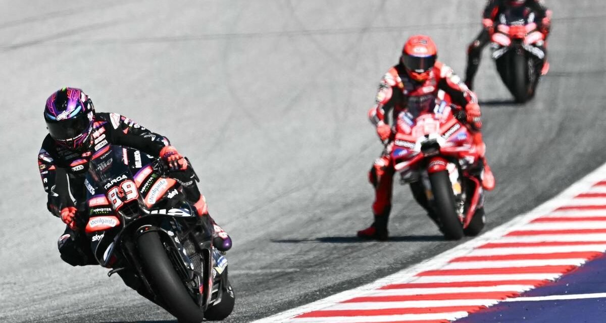Un soberbio Jorge Martín recupera el liderato a Marc Márquez en la Sprint de Austria