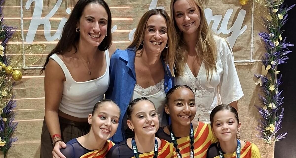 El patinaje artístico de Sant Vicenç de Montalt arrasa en el campeonato de España