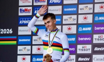 El español Benjamín Noval se proclama campeón mundial júnior de contrarreloj en Montreal