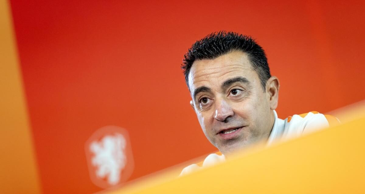 Xavi: “Quiero ver un equipo con pasión”