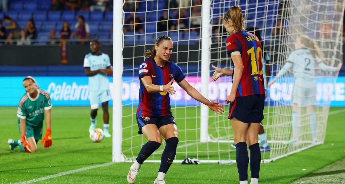 Pajor y Graham Hansen lideran la remontada del Barça ante el París