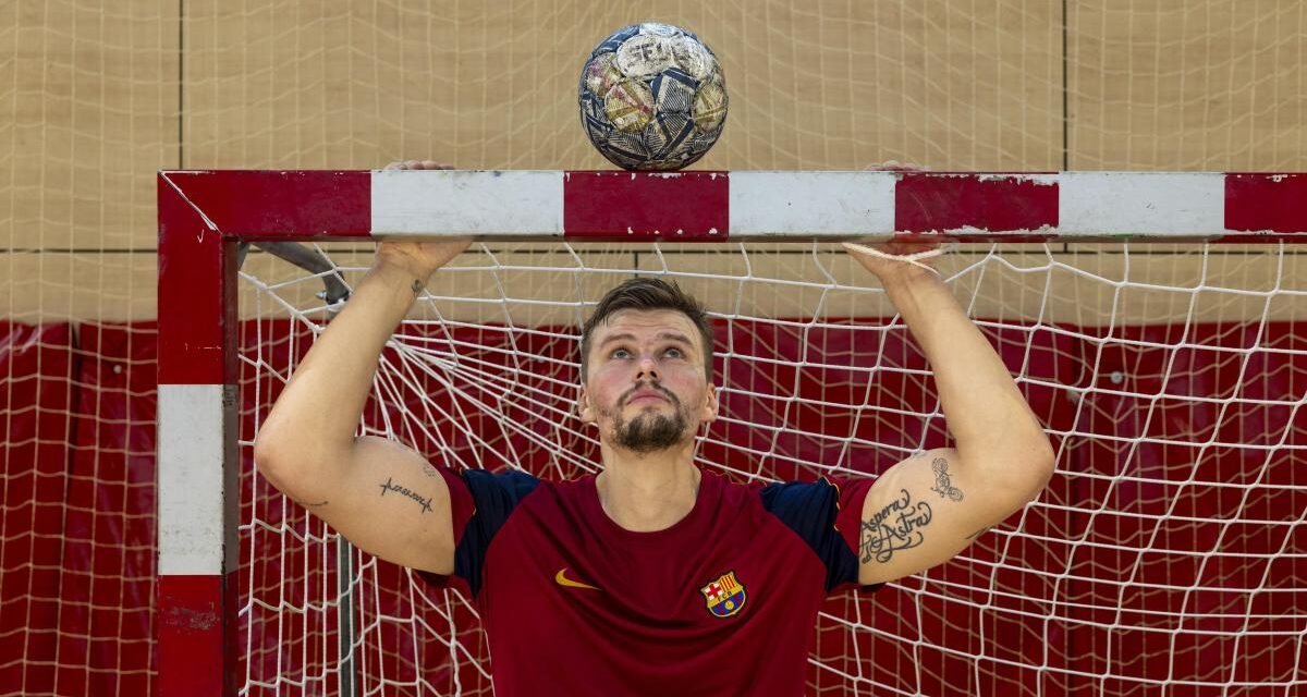 Sergey Hernández: “Quiero formar parte de la historia del Barça”