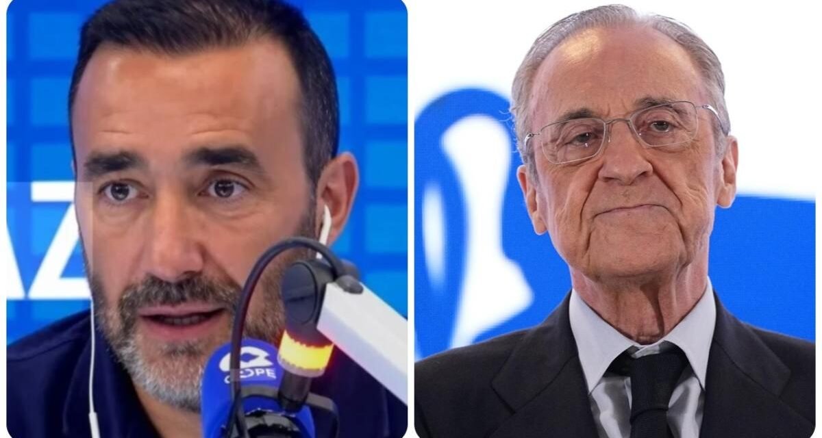 Juanma Castaño vuelve a la carga contra Florentino: “El problema del Real Madrid es que el Barça está a 6 puntos”