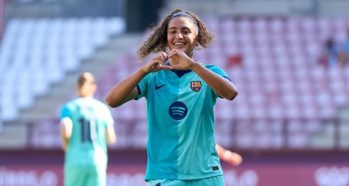 Mayssa Baha, la nueva perla de La Masia: gol con 15 años para estrenarse con el Barça