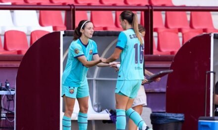 El Barça no brilla, pero gana al Logroño en el regreso de Aitana