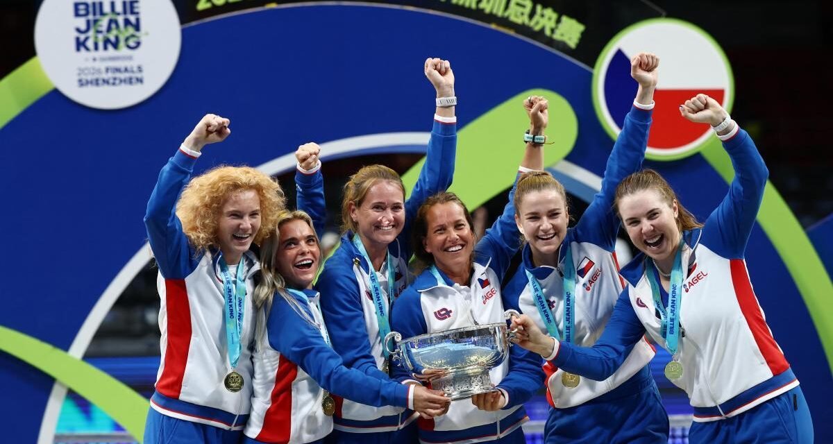 La República Checa, verdugo de España, campeona de la Copa Billie Jean King