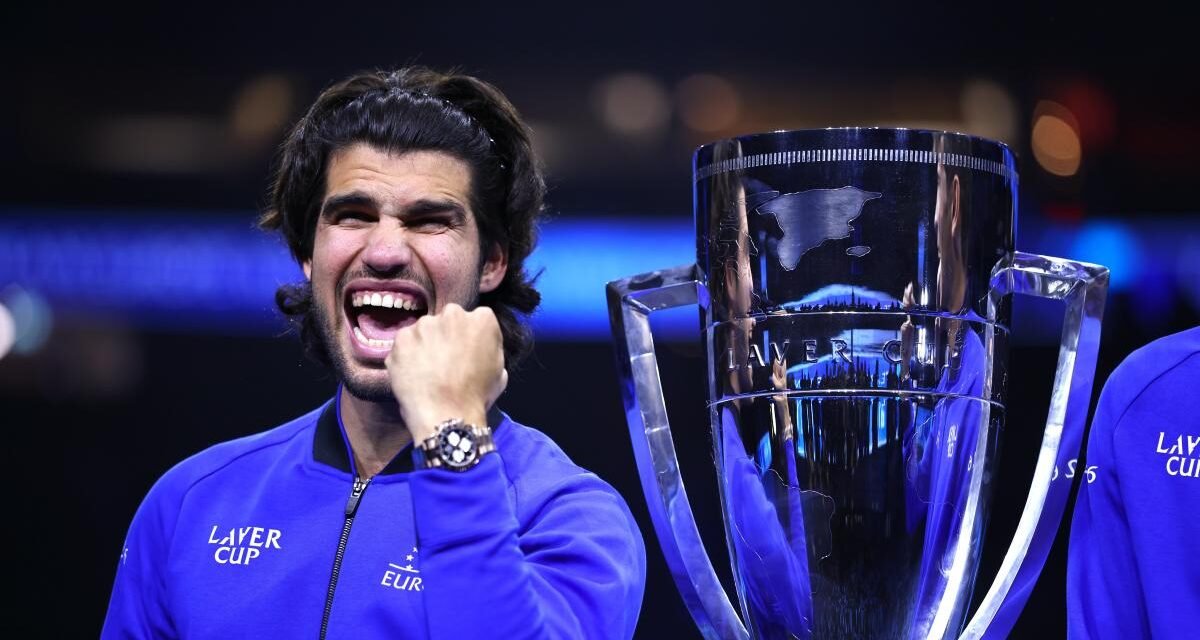 Carlos Alcaraz se marca un nuevo objetivo tras ganar la Laver Cup: un título que todavía no figura en su palmarés