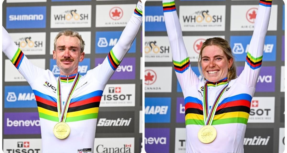 El dinero que ha ganado McNulty por conquistar el Mundial de Ciclismo: lo mismo que Vollering en la prueba femenina