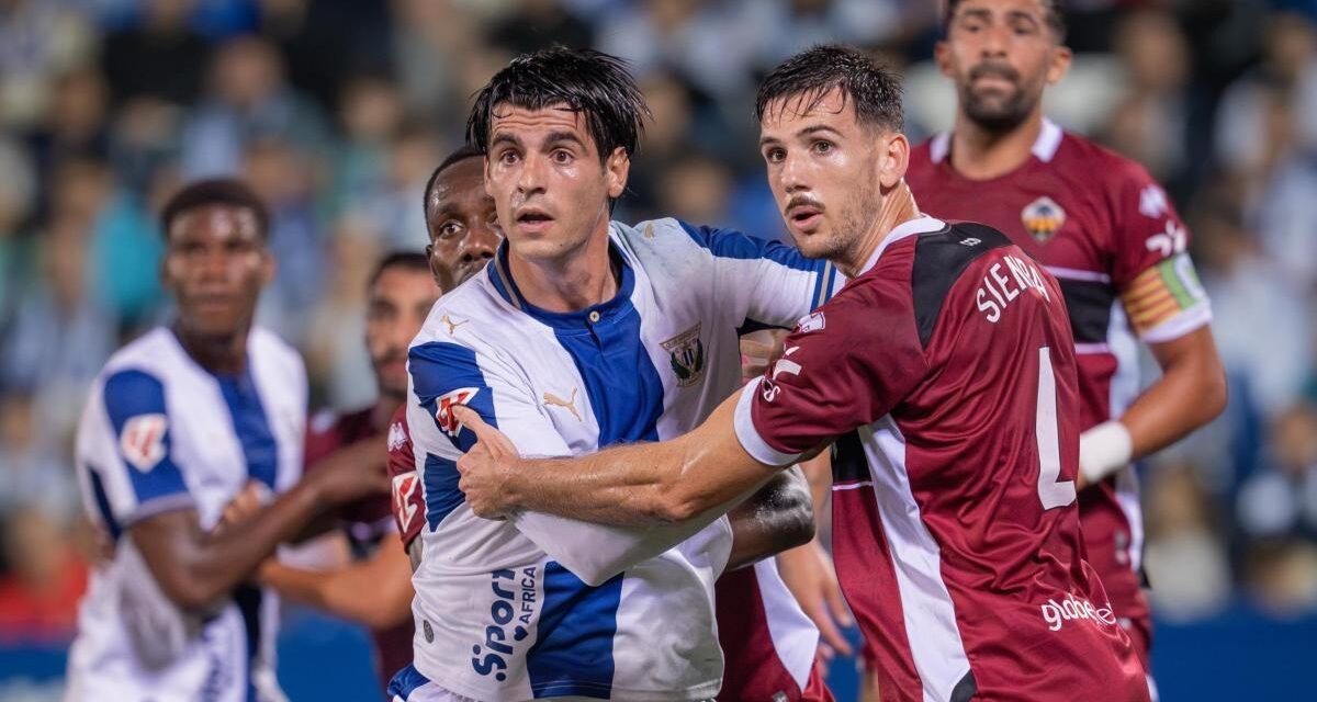 El Leganés ‘arropa’ a Álvaro Morata tras su fallo viral a puerta vacía