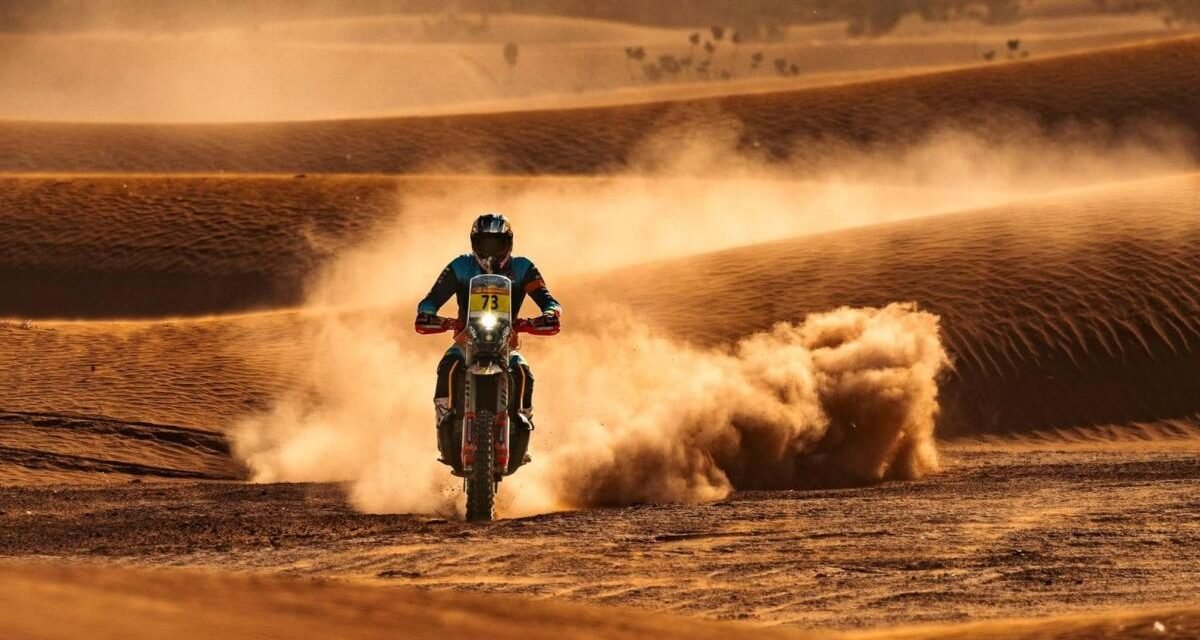 Edgar Canet asalta el liderato del rally de Marruecos, el ensayo del Dakar