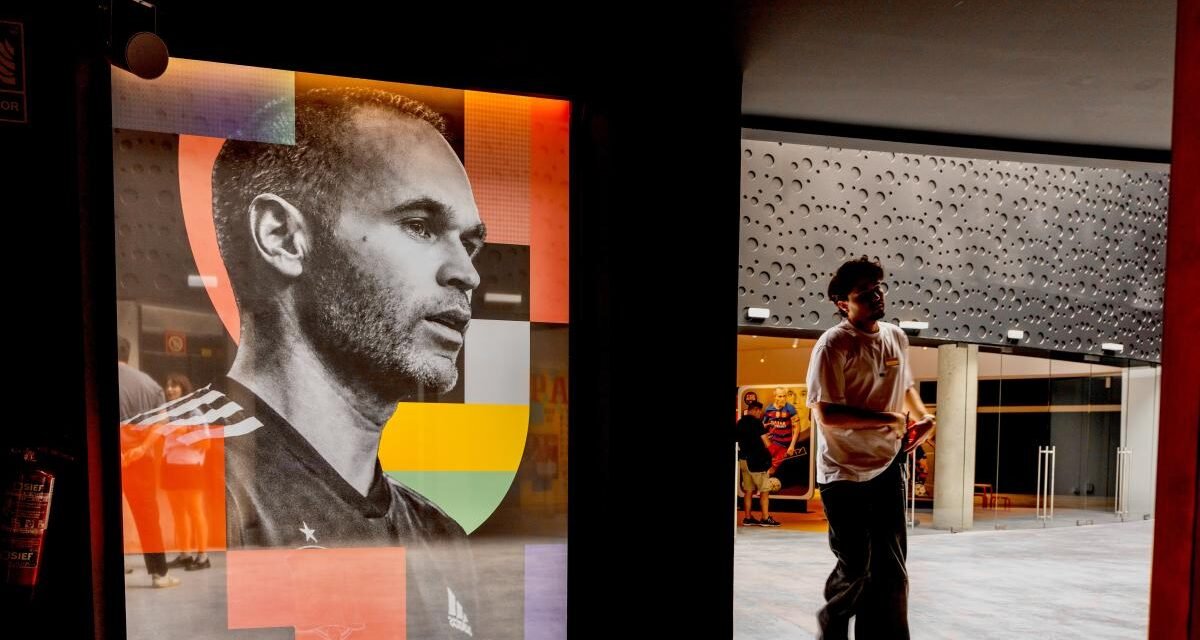 Palpitando con Iniesta: una exposición para vivirla