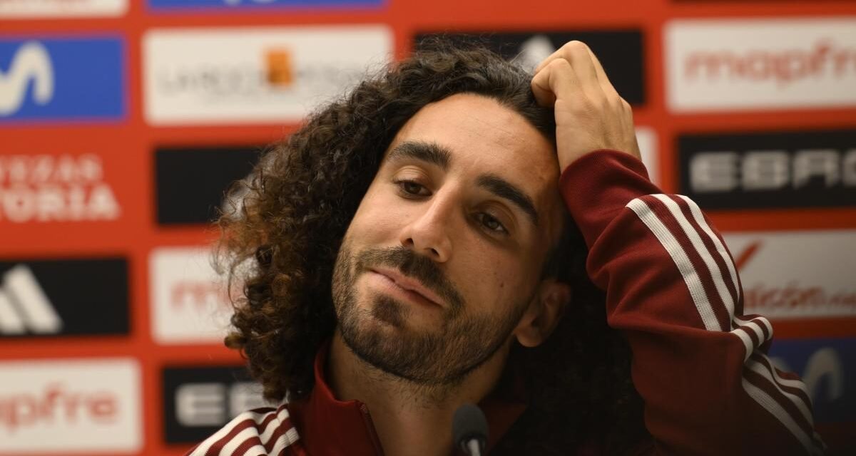 Cucurella desvela por qué rinde mejor con España que con el Real Madrid