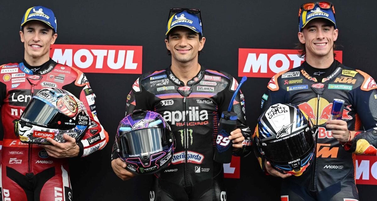 Jorge Martín suma su segunda ‘pole’ consecutiva con nuevo récord absoluto
