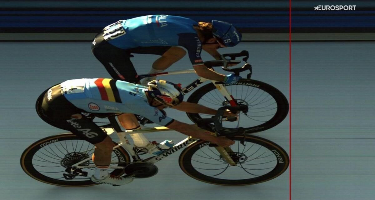 Evenepoel, campeón de todo, gobierna Europa por un suspiro en casa de Pogacar