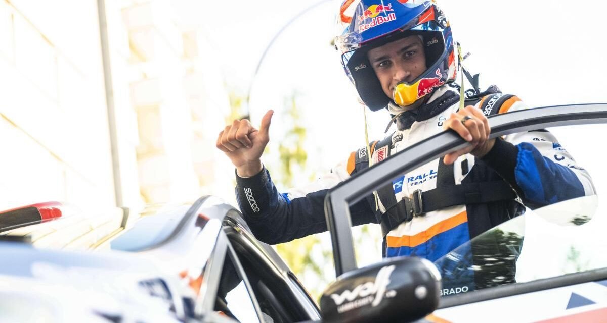 Un estreno mundialista de película para Gil Membrado: subcampeón del WRC3 y dos victorias